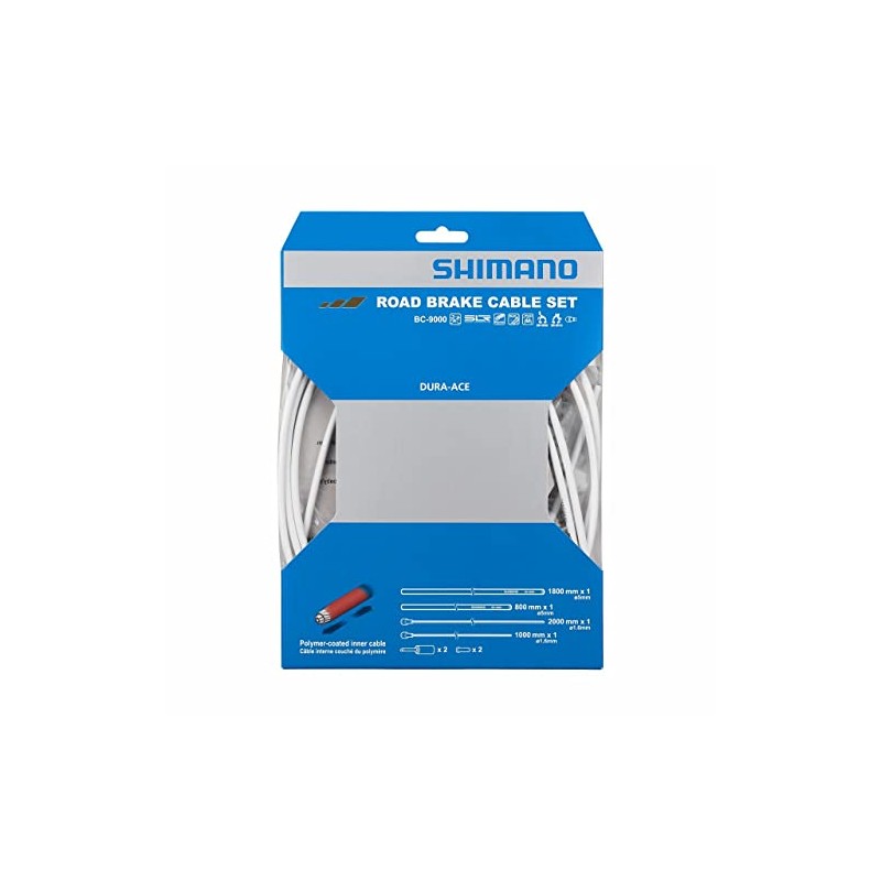 (LL) 2013 Shimano Brake Cable Set White