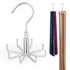 ZEDODIER Tie Hanger for Closet, 2 Pack Rotatable Tie Organizer