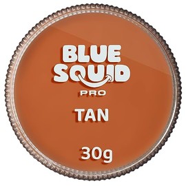 Blue Squid PRO Make-Up Face Paint and Body Paint, Classic Tan (30 g), Professional Water-based Face Paint, Face and Body Make-Up for Adults, Children and SFX