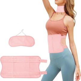 Castor Oil Pack Wrap, Massage Oil Package, Pink