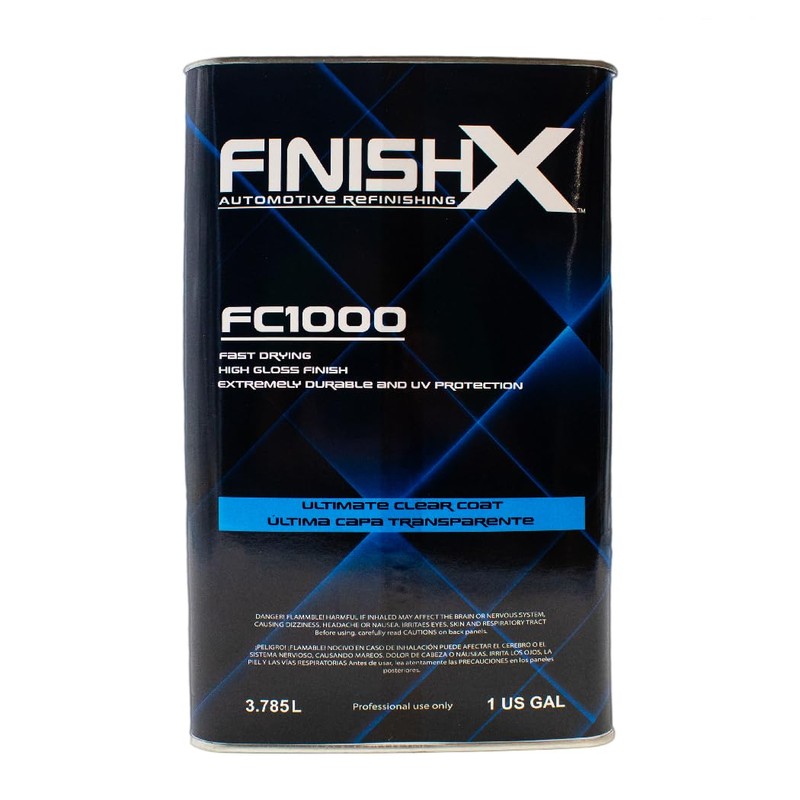 LAUCO FinishX Automotive Refinishing Ultimate Clear Coat (FC1000-1 Gallon) 4:1