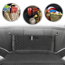 Envelope Style Frunk Mesh Cargo Net for F-150 Lightning 2022-2026 Car Accessories - Premium Frunk Organizers and Storage - Cargo Bed for Pickup Truck