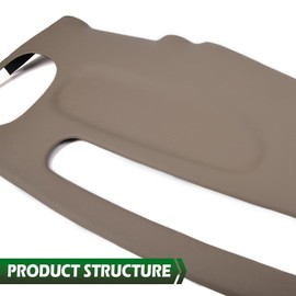 GRAND ORANGE Dash Cover Dashboard Beige Compatible with Chevy S10 Blazer GMC S15 Jimmy Pickup 1999 2000 2001 2002 Dash Board Cover