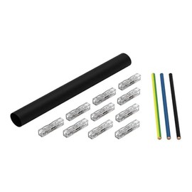 WAGO Cable Repair Kit 207-5485 | with Feed-Through Connectors for Plugging, for Single and Multistrand Conductors, Max. 4 mm²