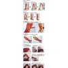 uxe-rokku, Inc Gripper pa100 mm, Pack of 1 (Red)