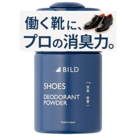 BILD Shoes Deodorizer, Made in Japan, Deodorizing, Deodorizing, Powder, Antibacterial, Deodorizing, Dehumidification (Pack of 1)