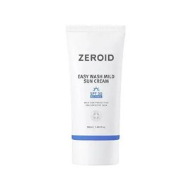 UnKnown Zeroid Easy Wash Mild Sun Cream 50ml / 제로이드 세정이 쉬운 무기자차 이지 워시 마일드 선크림 50ml