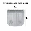 Wahl New Genuine Wahl OEM 3 Piece Beard Stubble Trimmer