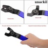 uncakil Small Pin V Wrench - Universal Adjustable Angle Grinder