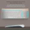 Wireless Keyboard Mouse Combo, J JOYACCESS Ergonomic and Portable Wireless