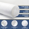Portable Air Conditioner Hose - AC Hose with 5" Diameter,