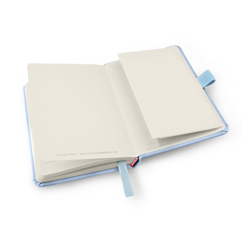 Notes London Eco A6 Notebook with Lined Pages, Pen Loop,
