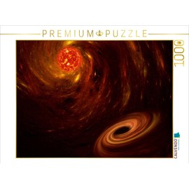 Premium Textile Canvas 45 x 30 cm Les Odd Lights in the Universe