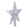 Northlight LED Lighted 5 Point Star Christmas Tree Topper White