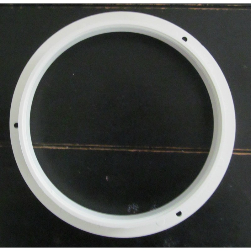 D&W 6 7/8" WHITE Round Ceiling A/C Vent 1 1/2"