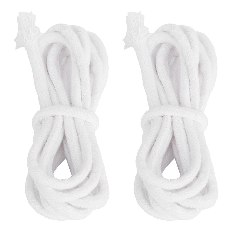 2pcs Candle Wicks Good Oil Absorbency Combustion Durable Braid Cotton