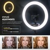 NEEWER Professional Ring Light with Stand and Phone Holder, 18