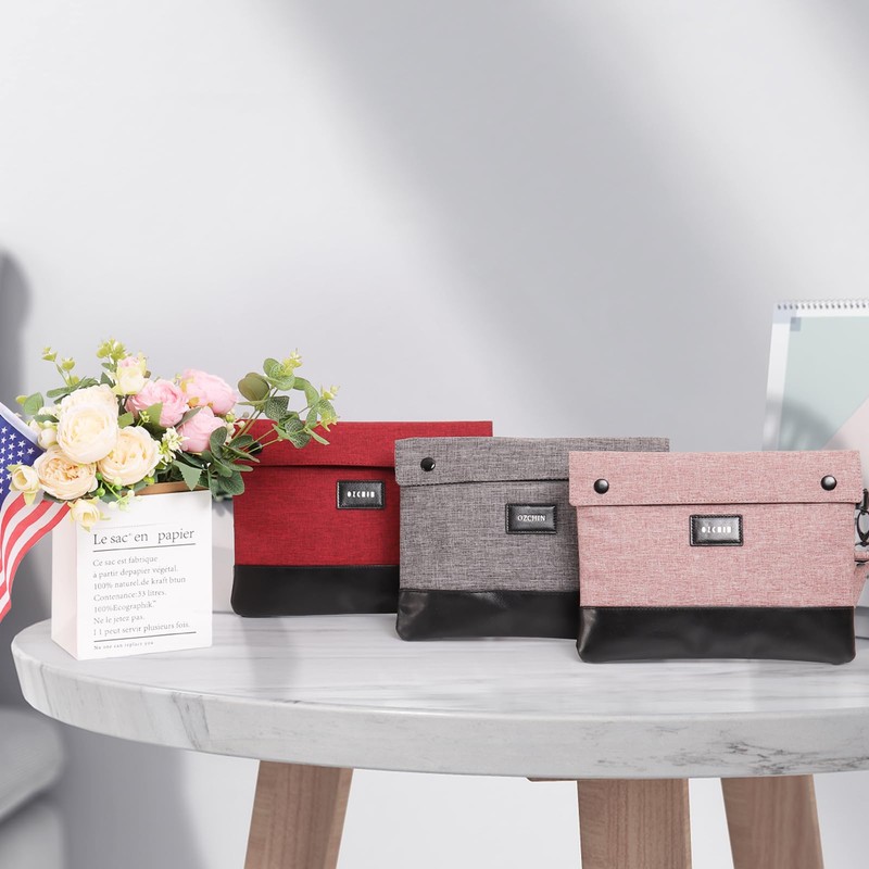 OZCHIN Smell Proof Bag with Lock – Activated Carbon Fiber