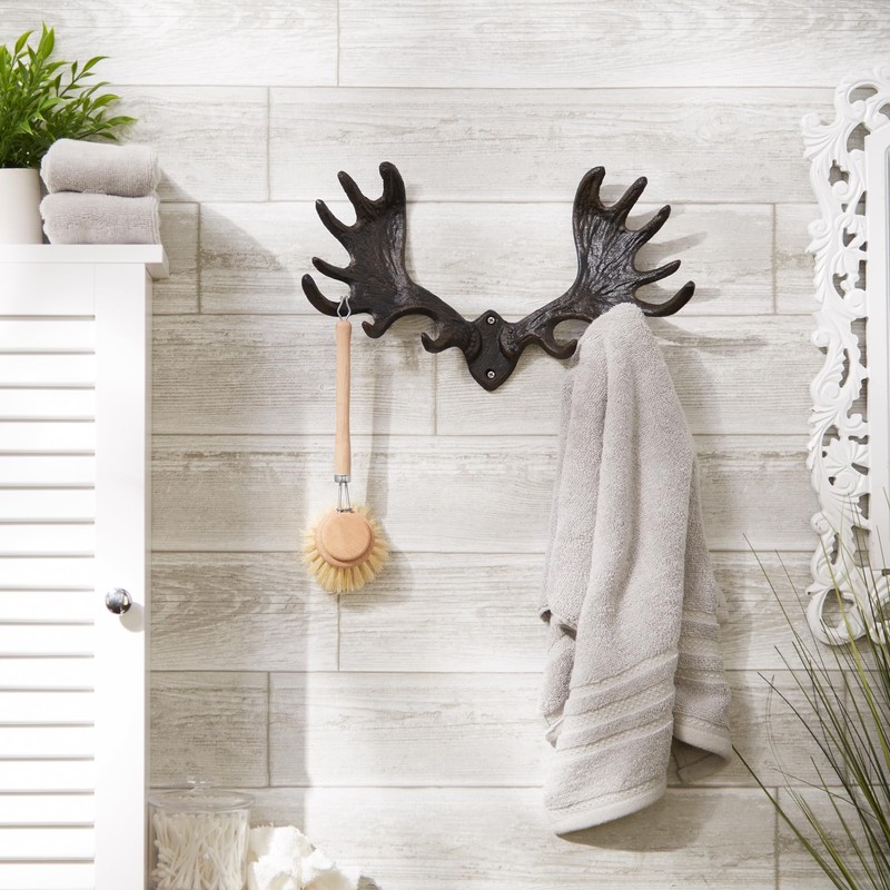 Zingz & Thingz Decorative Cast Iron Animal Wall Hook Collection,