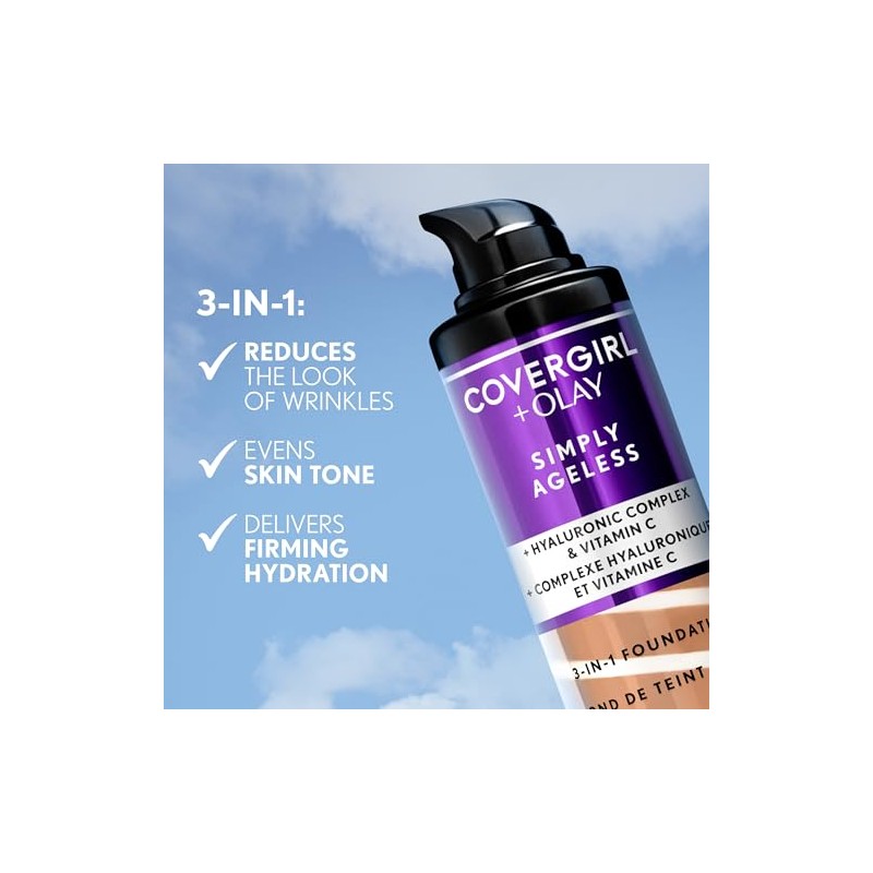 Covergirl Olay Simply Ageless Liquid Foundation The Anti Aging Now