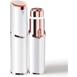 Facial Hair Removal for Women, Portable Lady Shaver, Rechargeable Painless Hair Remover for Face, Upper Lips, Chin, Peach Fuzz - White springtok - Colour: Brown