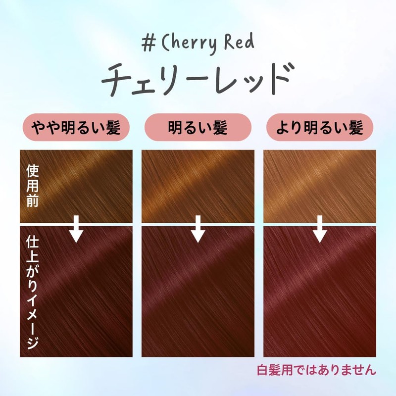 Liese Kao Tint Hair Color Gel Cherry Red
