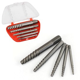 YINSHIU 5-Piece Bolt Extractor Set, Screw Extractor for Damaged Screws, M3 to M18