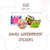 50 PC Funny Stickers Small Humor Waterproof Sticker Bulk Pack