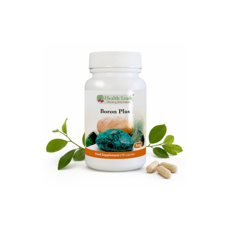 Dual-Source Boron 3mg with Vitamin B2 | Health Leads