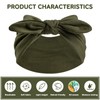 S&N Remille Wide Headbands for Women Extra Large headband turban