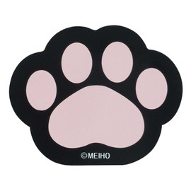 ねこの デコマグネット 4個セット クロ ME214