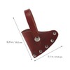 COHEALI Camping Axe Leather Cover Protector for Outdoor Hatchet Portable