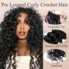 Herkeymidy GoGo Curl Crochet Hair 14 Inch 8 Packs Pre