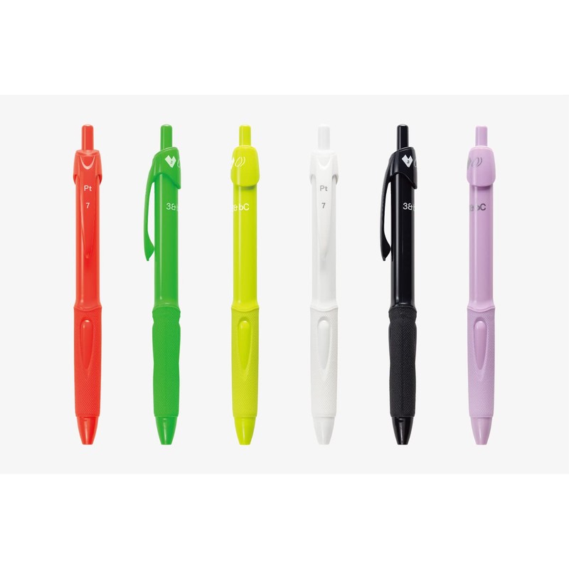 Mitsubishi Pencil Permanent Ballpoint Pen 3&bC Pt7 0.7 Limited Violet
