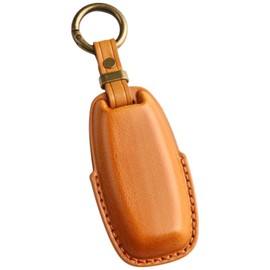 [smasol] New Serena C28 Roox B4 Late Model X-Trail Key Cover Genuine Leather Nissan Sakura Smart Key Case Nissan Ariya Kicks e-power 2024 Latest Key Case, S