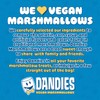Dandies Vegan Marshmallows, No Artificial Flavorings, Food Dyes, Corn Syrup,