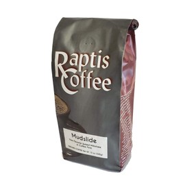 Raptis Coffee Roasters Mudslide Ground Coffee 12oz bag