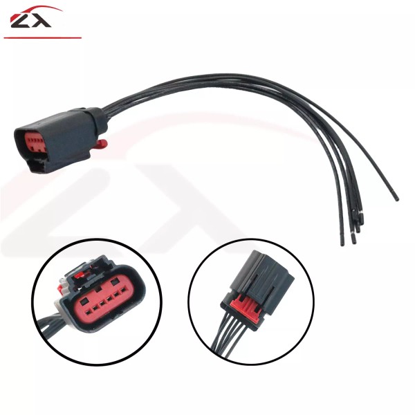 Unbranded New 6-Way Radiator Cooling Fan Connector Harness Plug For