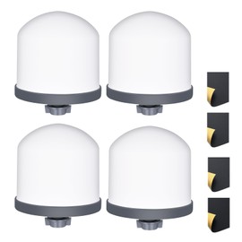 YKMGON 4Pack Replacement Ceramic Dome Water Filter 0.2 to 0.5 micron for Countertop Portable Water Purification System