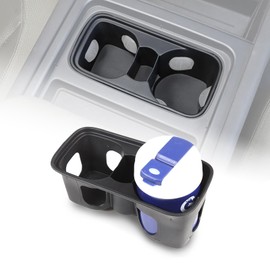 HIRUFAIT TPE Cup Holder Coasters Compatible with Land Rover Defender 2020 2021 Accessories, Center Console Cup Holder Insert Coaster (2020-2021)