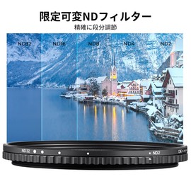 Variable ND Filter, X-Type, Perfectly Even