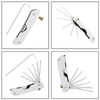 7-in-1 Lock Picking Kit – Stainless Steel Folding Lockpick Set