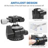 CAVIX Tripod Ball Head with 1/4" Arca Swiss Quick Release