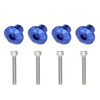 4Pcs Motorcycle Front Fender Frame Slider Screw Fit for YAMAHA