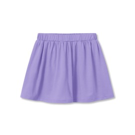 COOLTREE Trendy Girl Skort - Light Purple Print Summer Skirts with Shorts Size 10