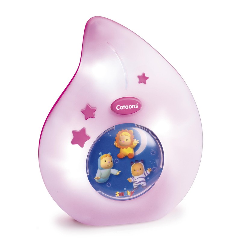 ROZE - SMOBY COTOONS NACHTLAMP
