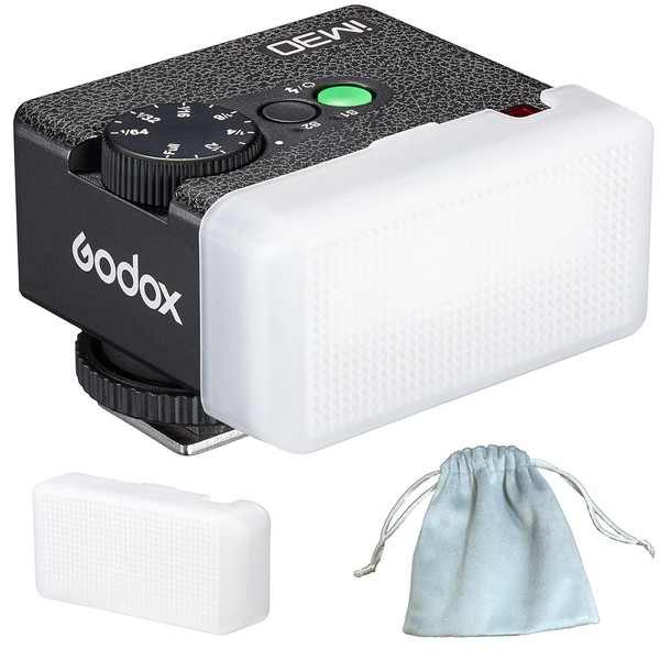 Godox Flash iM30 Mini Flash with Diffuser for Canon/Sony zv1