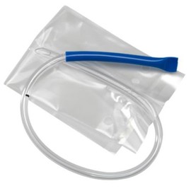 Covidien 145524 Dover Flatus Bag with Rectal Tube, Pre-Lubricated Tip, Vinyl, 24 FR/Ch x 19" Size (Pack of 50)