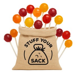 Bulk Suckers Individually Wrapped Lollipops (500 Count) by Stuff Your Sack