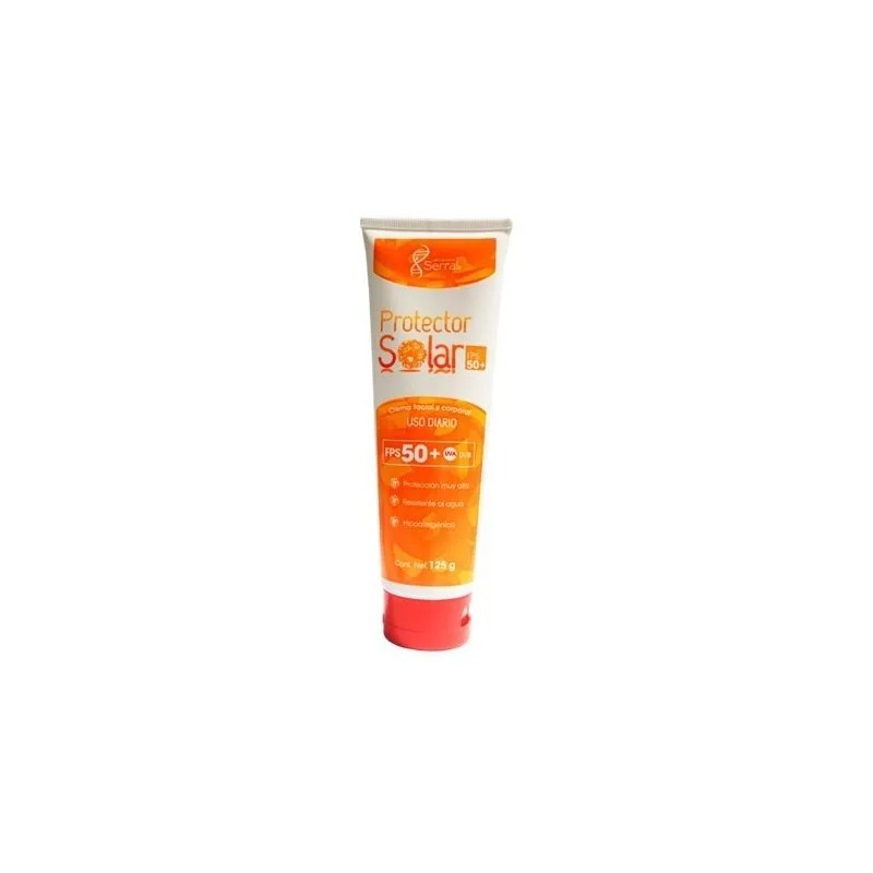 Protector Solar Serral Fps50 Uva Uvb Facial Corporal